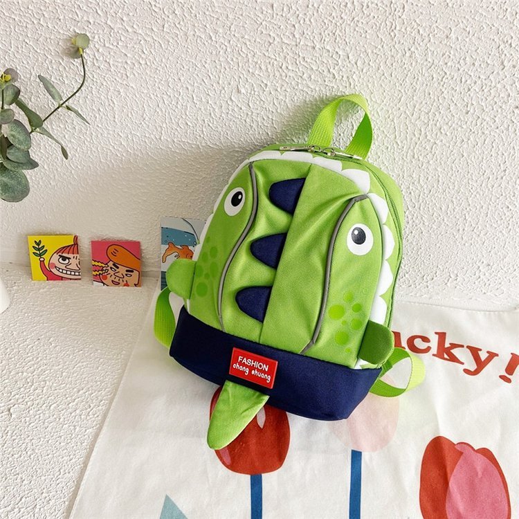 Fashionable And Simple Children's Small Dinosaur Backpack