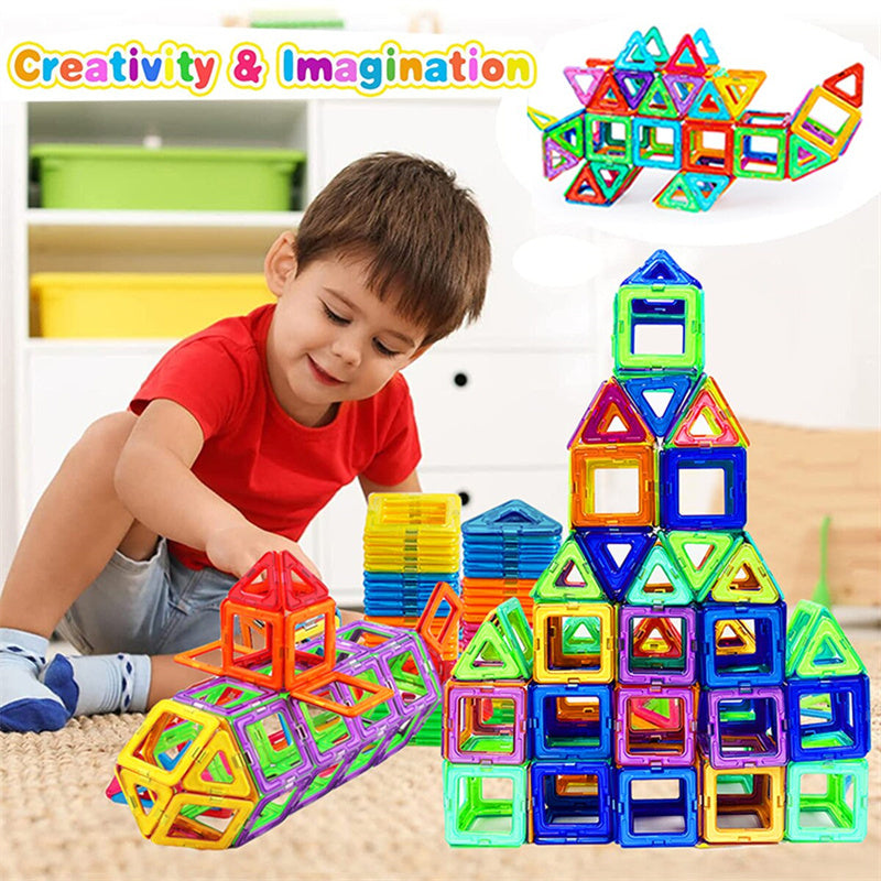 Magnetic Building Blocks DIY Magnets Toys For Kids